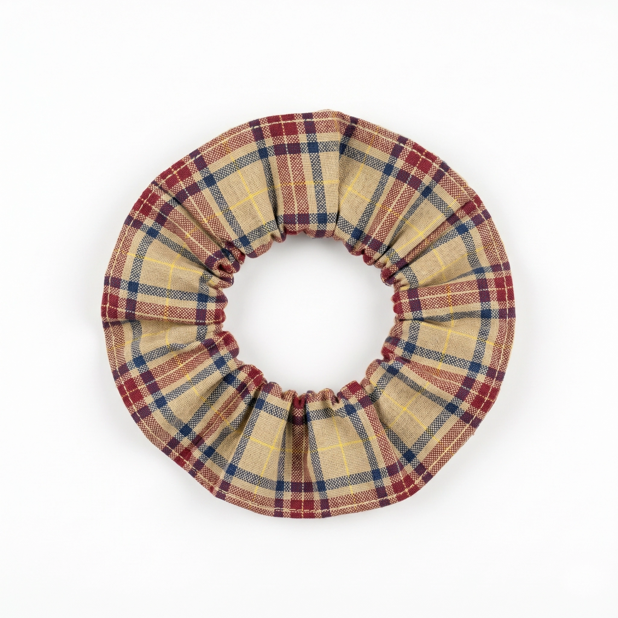 Tartan Scrunchie Scrunchie One Size - Image 1