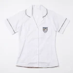 High School Girls Short Sleeve Blouse